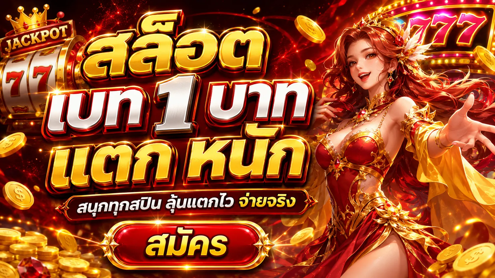 สล็อต เบท 1 บาท แตก หนัก